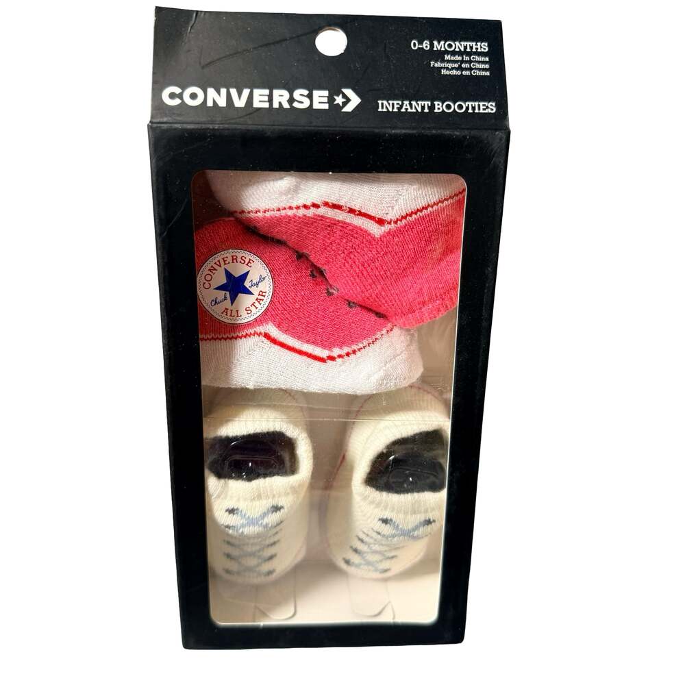 Converse Infant Booties 2-Pack 0-6 Months